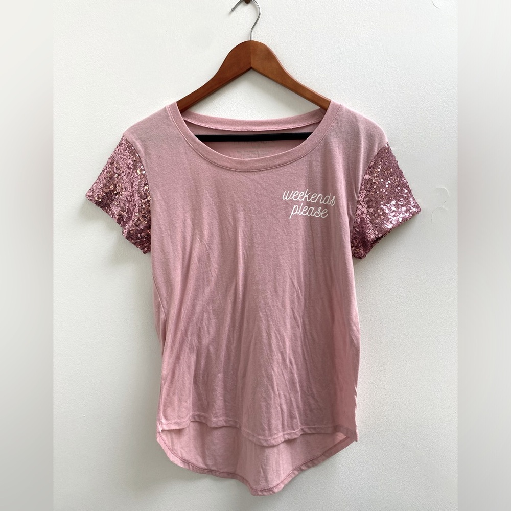 Weekends Please Oversized Women's Shirt